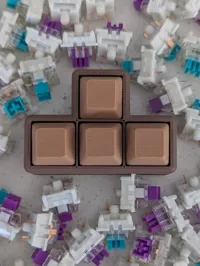 WASD shape - 4 clickers