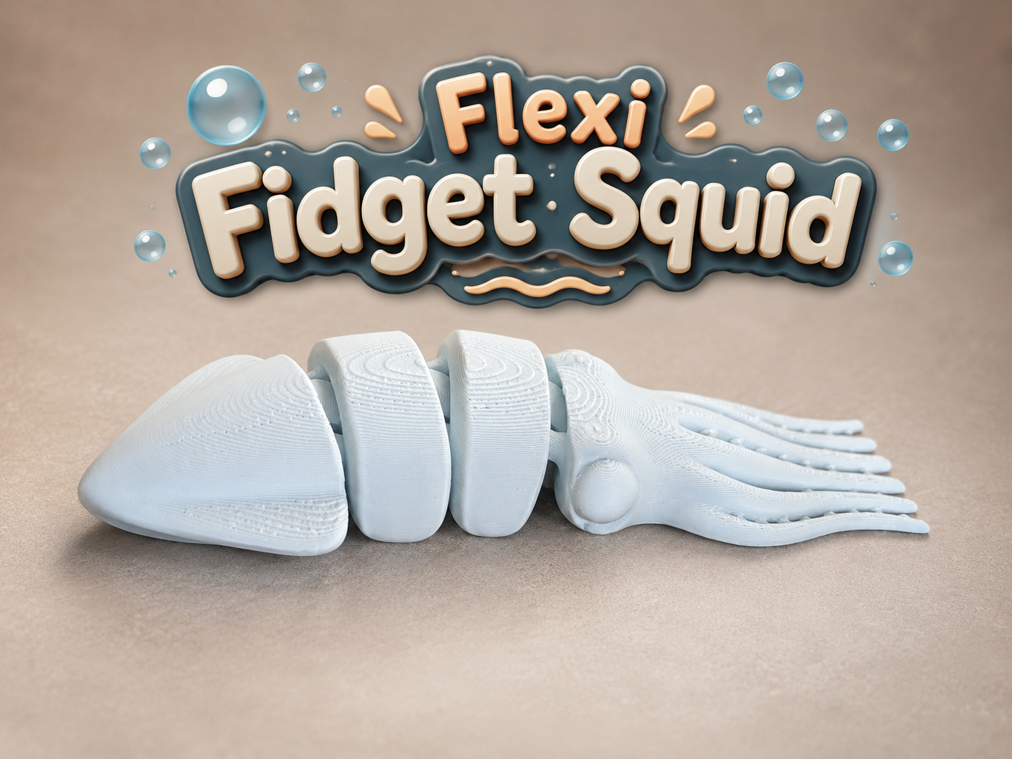 Flexi Fidget Squid