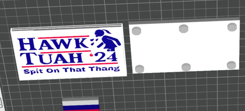 HAWK TUAH MAGNET