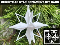 Carte-kit étoile de Noël à assembler — photo 2