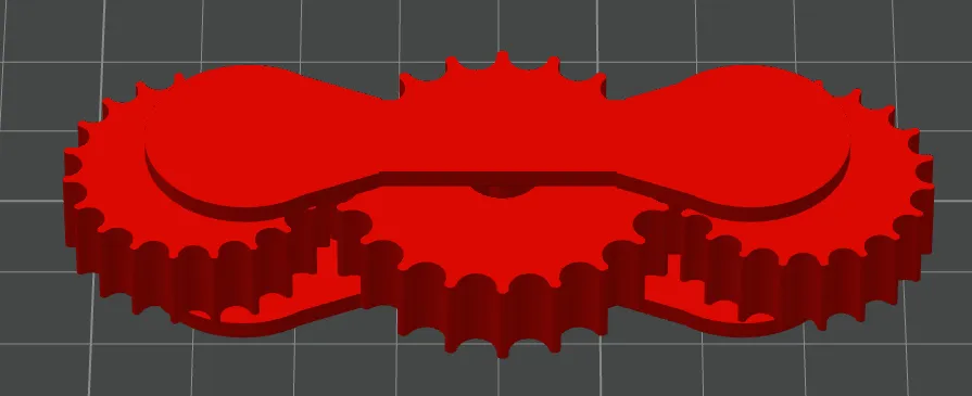 print in place gear fidget toy ver 2.0 - Free 3D Print Model - MakerWorld