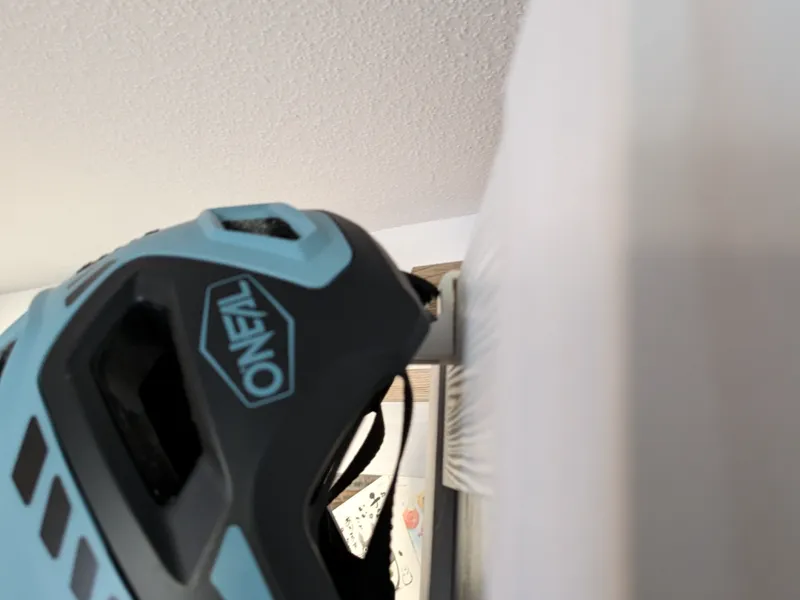 Bike Helmet Hook for Closet Door