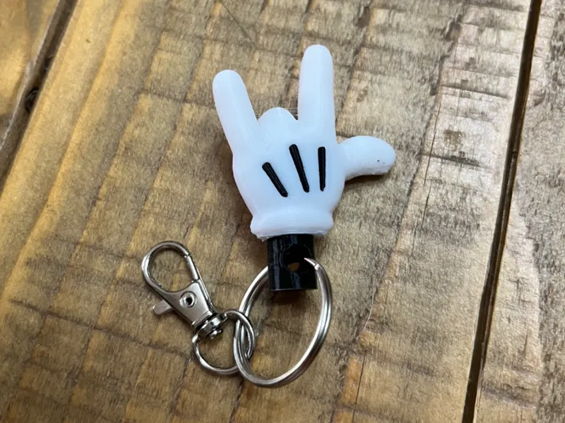 Keychain Mickey Rock