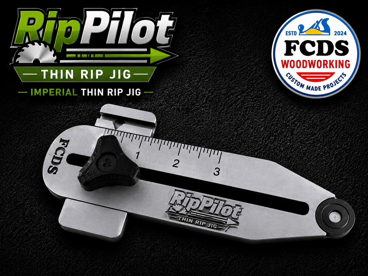 Miniatura 2 do modelo 3D Thin Rip Jig