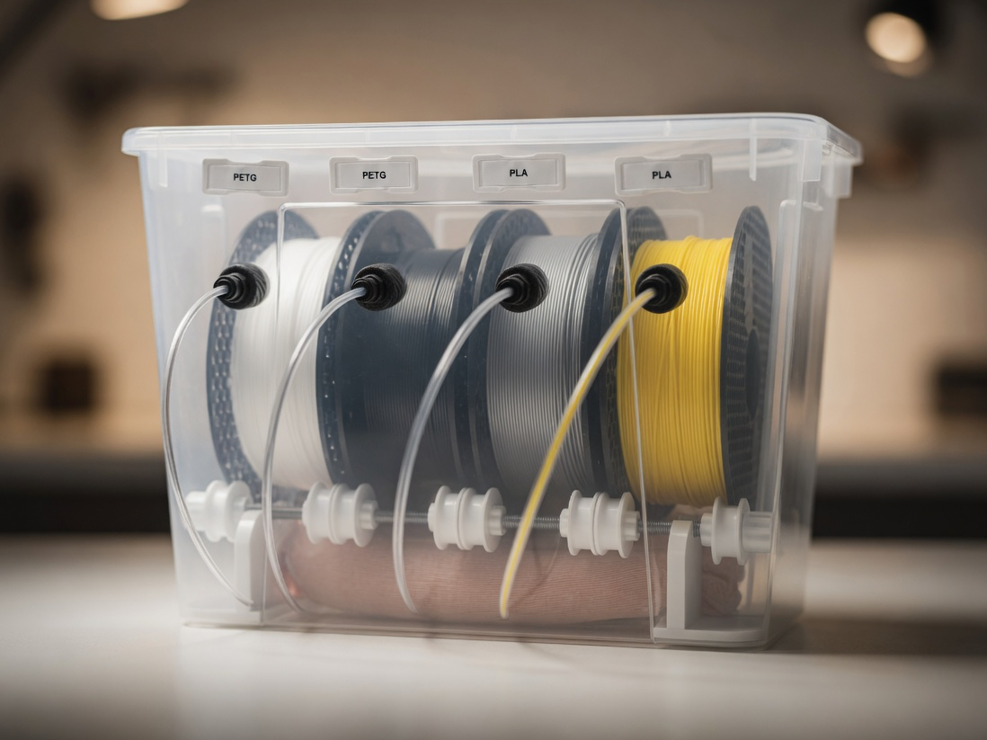 Filament Dry Box 4x (IKEA Samla 22L)