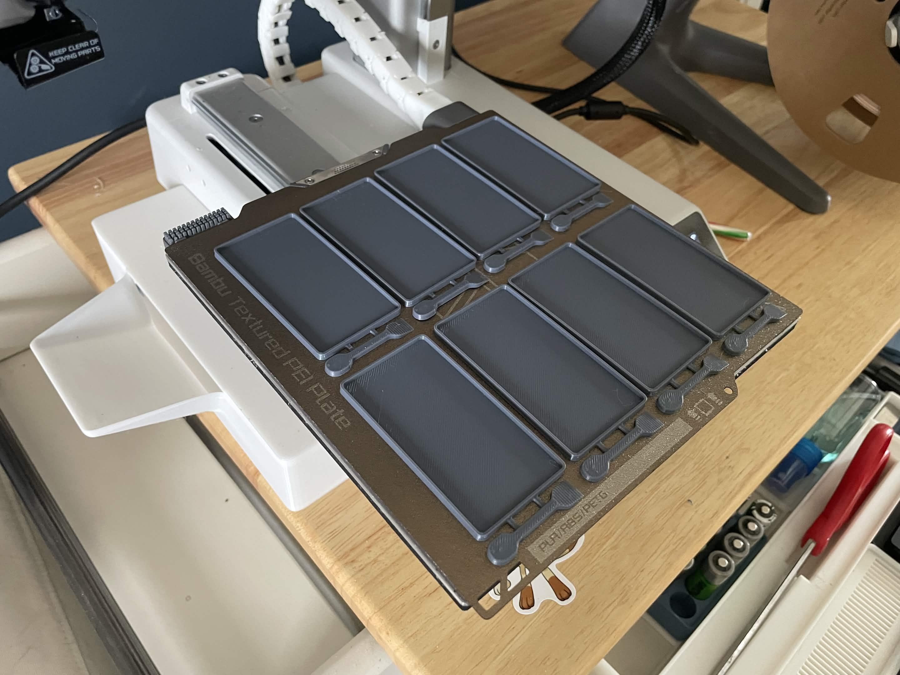 Miniatura 3 do modelo 3D 1x2 Gridfinity Epoxy Tray