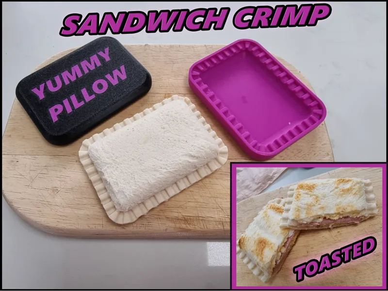 Yummy Pillow - Sandwich Crimp