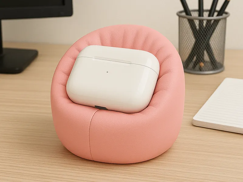 Soft bean bag charging stationAapple AirPods Pro