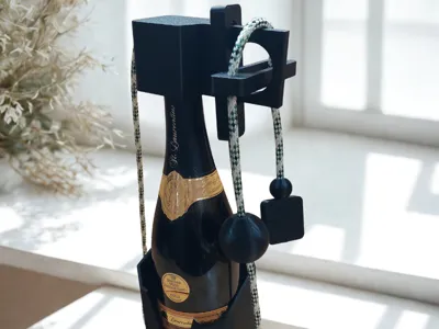 Bottle Safe / Bottle Puzzle - Brain-Teasing Gift
