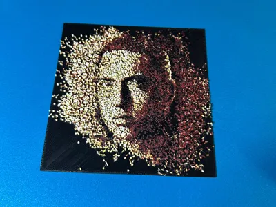 Eminem Relapse Chroma Canvas Clean Cover
