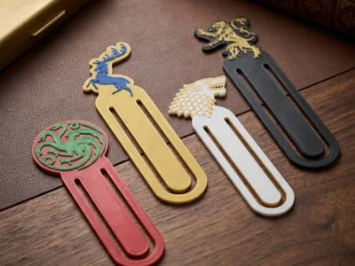 Game of Thrones House Bookmarks|GoT