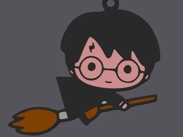 Harry Potter Keychain