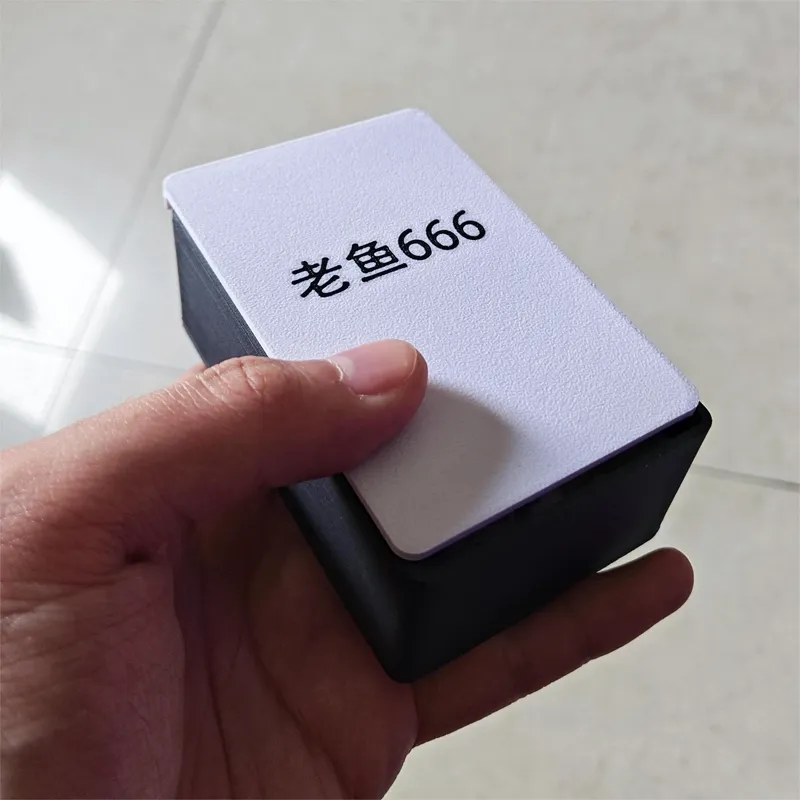 卡牌收纳盒子，有卡扣版
