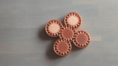 5 Gear Compact Fidget Spinner