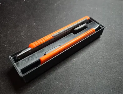 1x4 Gridfinity Werckmann utility knife holder