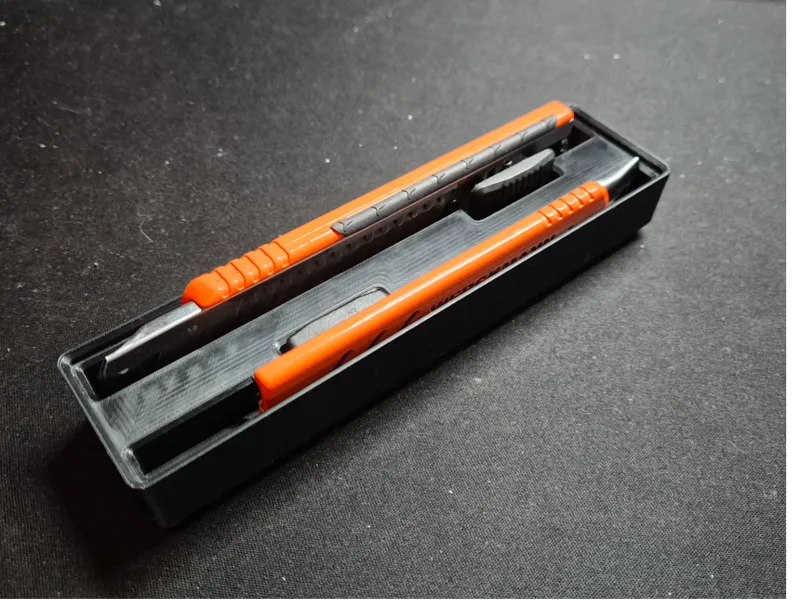 1x4 Gridfinity Werckmann utility knife holder