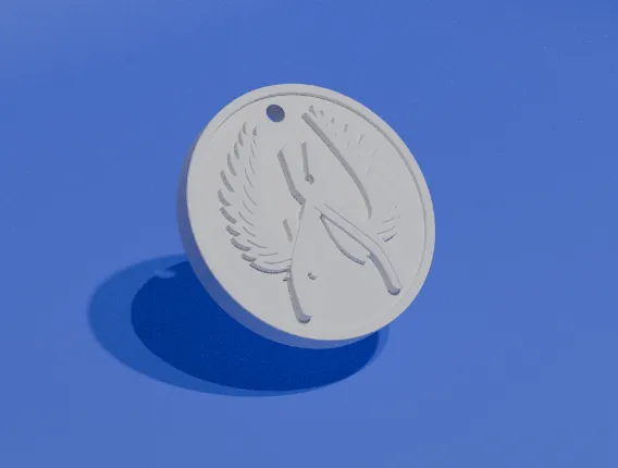 Counter-Terrorist CT Coin Counter Strike - Free 3D Print Model - MakerWorld