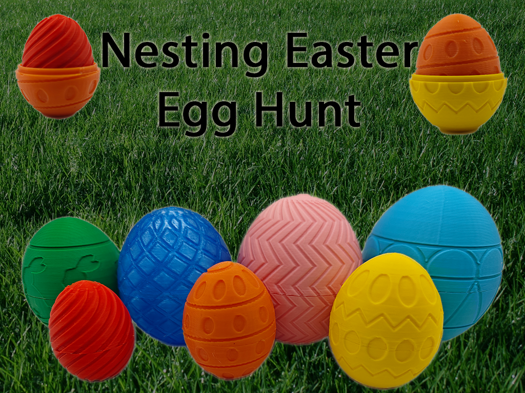 Nesting Easter Egg Hunt