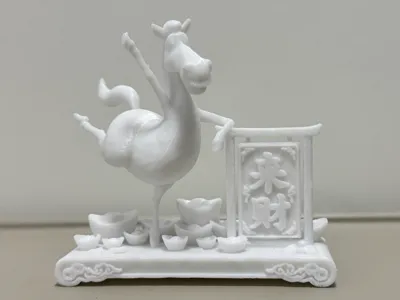 Wealth-Bringing Pony Model