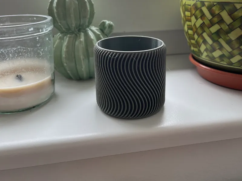 Gedrehte Vase
