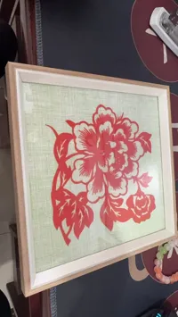 Découpe décorative pivoine de Luoyang — photo 3