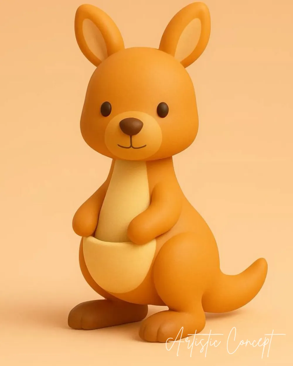 Chibi Kangaroo - Free 3D Print Model - MakerWorld