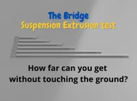 Le pont - test d'extrusion en suspension — photo 1