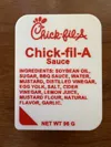 Chick-fil-A Sauce Contactless Pay