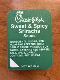 Sweet and Spicy Sriracha Contactless Pay