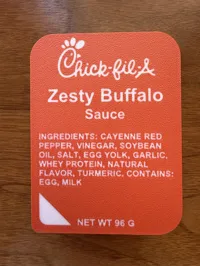 Zesty Buffalo Sauce Contactless Pay