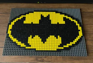BatMan Puzzle Logo