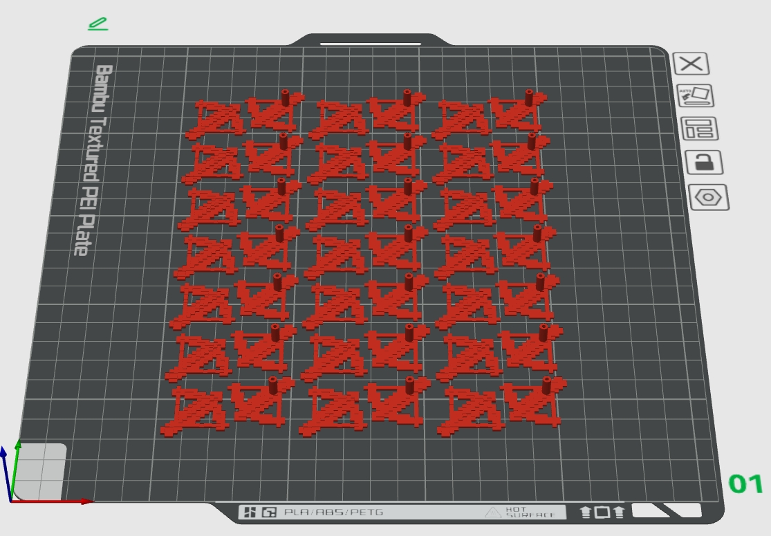 Miniatura 2 do modelo 3D 我的世界 武器 弩（乐高小人可握持）