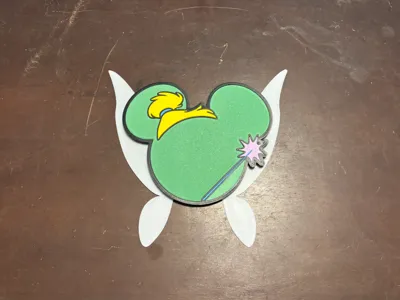 Disney DCL Tinkerbell Door Magnet No AMS Multipart