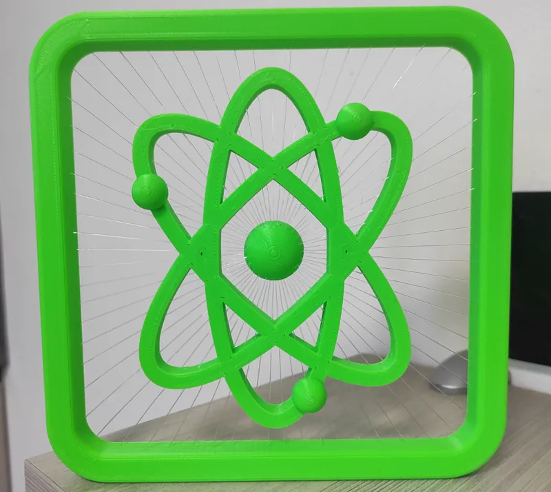 Atom string