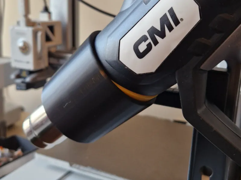 Holder for Heat Gun, Mount for Warehouse Shelving