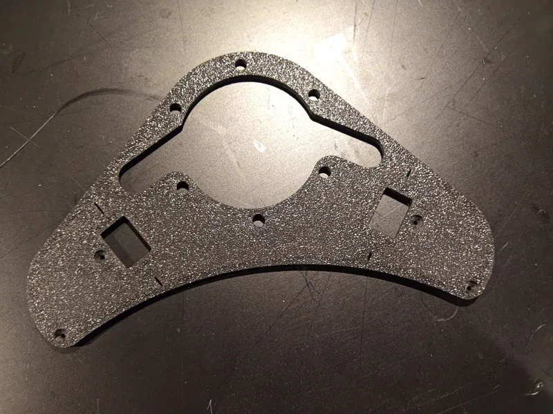 Honda Civic 9th Gen button relocator plate