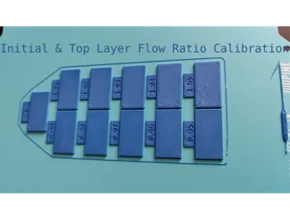 Initial & Top Surface Flow Ratio Calibration