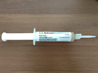 Advion cockroach bait plunger and nozzle