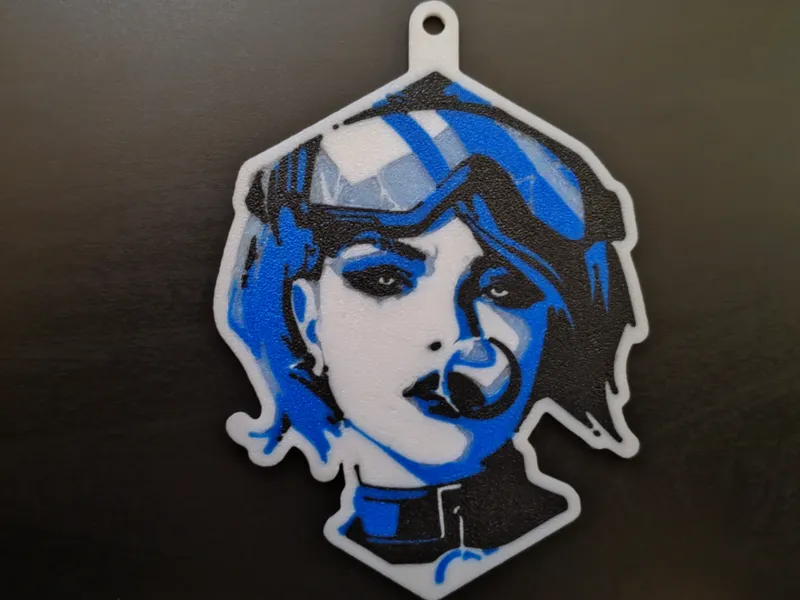 Toxik Keychain Delta Force