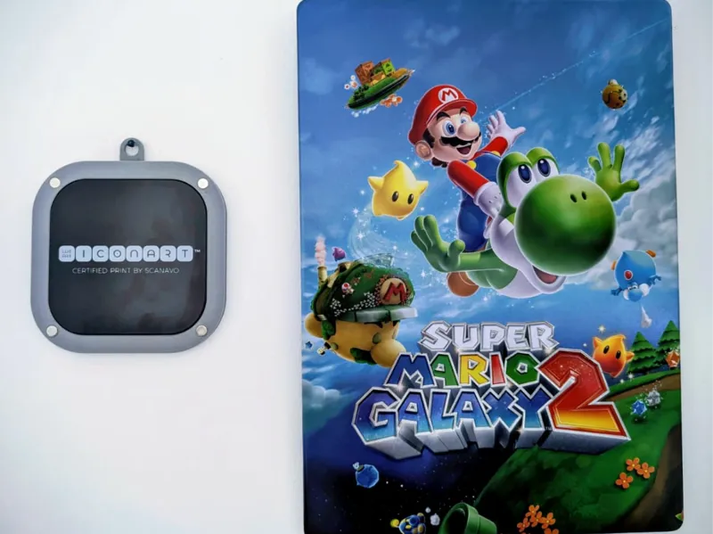 Wall Mount for Super Mario Galaxy Poster (40th)