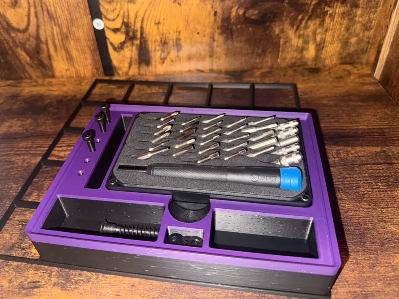 Gridfinity iFixit Moray Driver Box