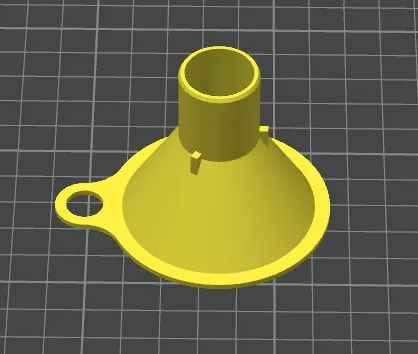 Funnel for PET bottle