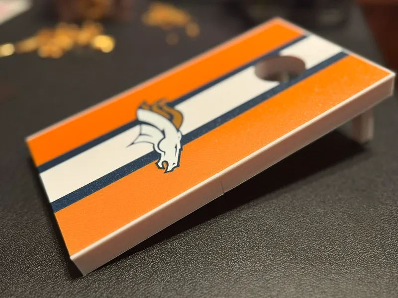 Denver Broncos desktop Cornhole