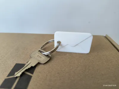 keychain letterbox - 5 min. print