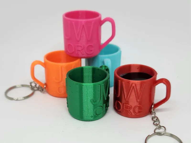 JW.ORG Coffee Mug Keychain