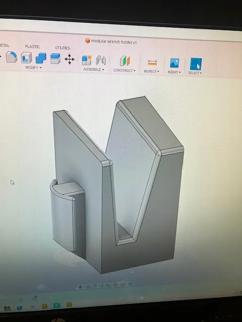 Modular Wrench Holder view 2