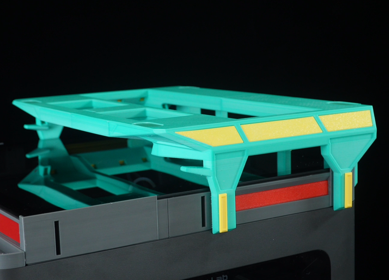 Miniatura 2 do modelo 3D YiBOX-一锅熟可拓展增高架X2D专用版 