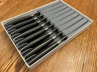 Gridfinity Steak Knife Kitchen Drawer Block