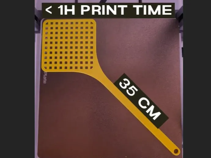 Longest Fly Swatter with Grip, Flexible and Strong