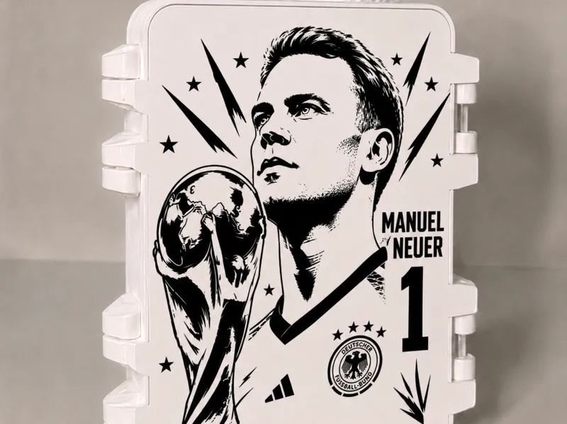 Caja organizadora de cromos de fútbol,Manuel Neuer